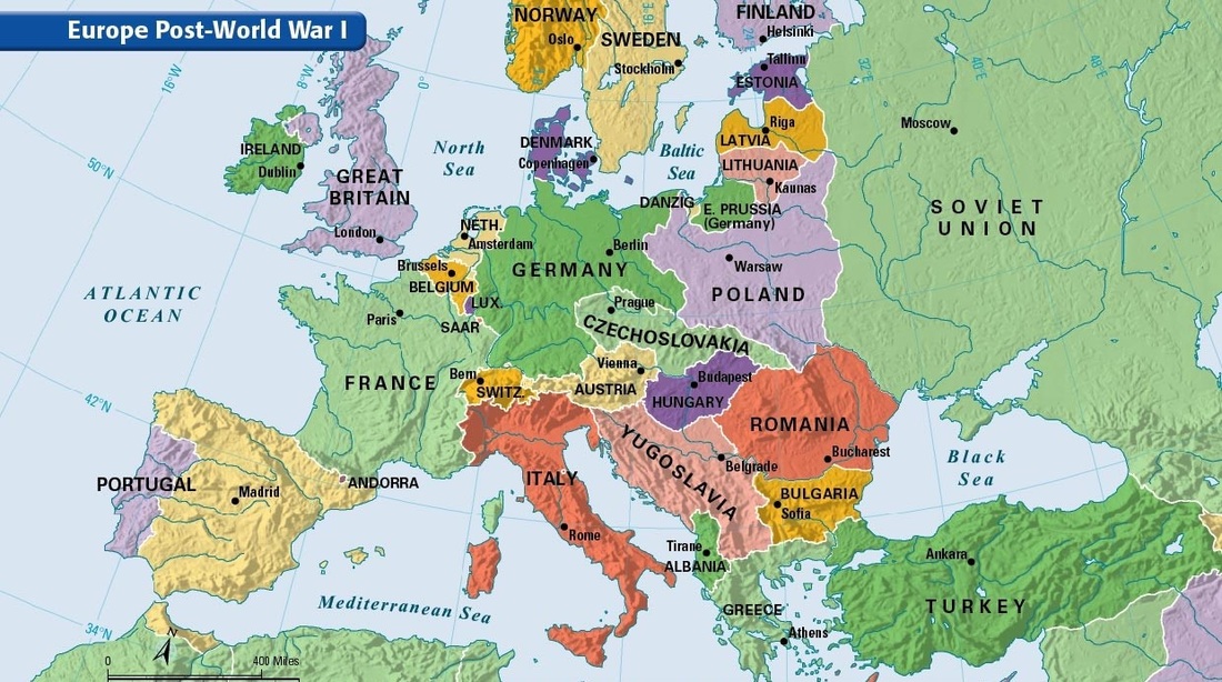 Maps And Borders Wwi Country Project